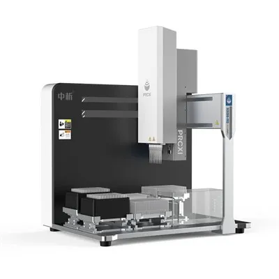 Robô de pipetagem de mesa